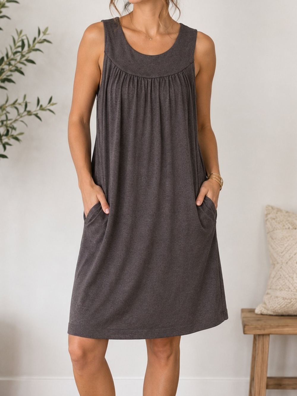Calvin Klein Sleeveless Shift Dress